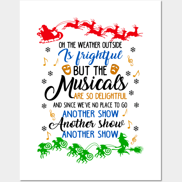 Christmas Theatre Gift. Theatre Lover Gift. Christmas Gift for an Actor/Actress. Wall Art by KsuAnn